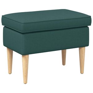 vidaXL Jala ottoman Tumeroheline 55 x 35 x 41 cm Pol&uuml;ester