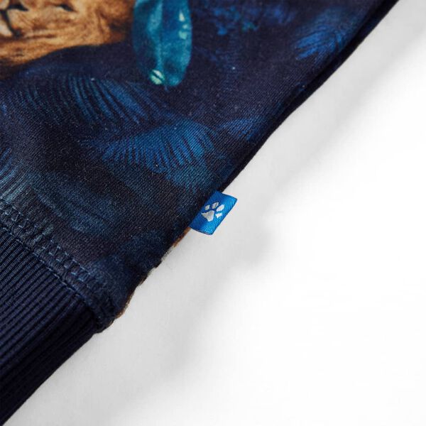 Laste dressipluus, tumesinine, 104