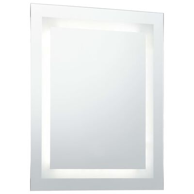 vidaXL vannitoa LED-seinapeegel puutetundliku anduriga 50 x 60 cm