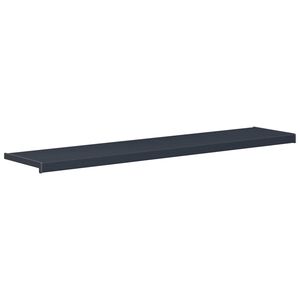 vidaXL Akna aluskate Antratsiit puidu mustriga 140 x 30 x 4,5 cm PVC