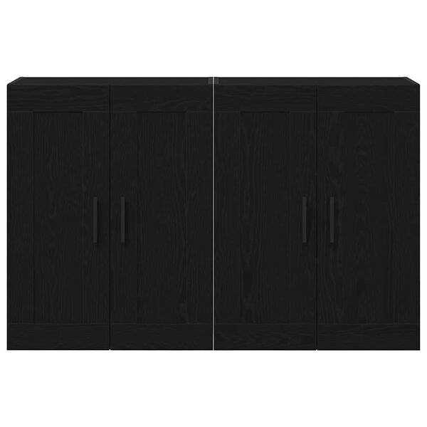 vidaXL Seinale kinnitatav kapp 2 pcs Vana puit 69,5 x 34 x 90 cm