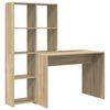 vidaXL Laud Sonoma tamm Tehispuit 138,5 x 55 x 143 cm