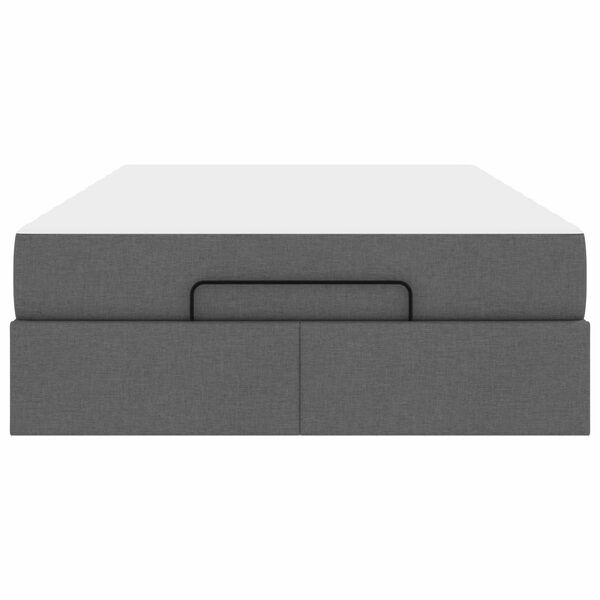 vidaXL Voodiraam madratsiga madratsiga 2 pcs H&auml;mar Hall kangas