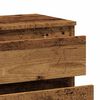 vidaXL puhvetkapp Old Wood 60x35x70 cm Engineered Wood