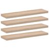 vidaXL seinariiulid 4 tk 90x23,5x4 cm tehispuit