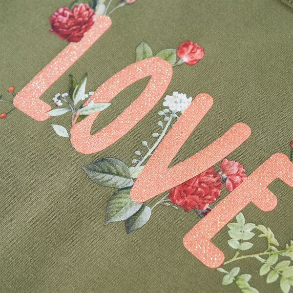 Pikkade varrukatega laste särk, khaki, 92