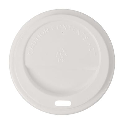 vidaXL ühekordsete kohvitopside kaaned 1000 tk 80 mm plast