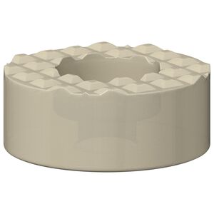 vidaXL Tooli jala p&otilde;randakaitsed 2 pcs L&auml;bipaistev &Oslash; 15 x 16 mm PVC