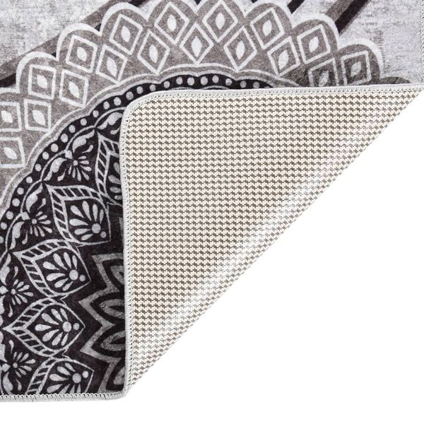 vidaXL vaip, pestav, 120 x 180, mitmevärviline, libisemisvastane