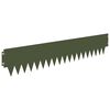 vidaXL Murupiire 10 pcs 103 x 20 cm metal Oliiviroheline