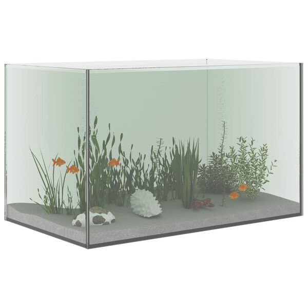 vidaXL Akvaarium ladustamisega L&auml;bipaistev 50 x 30 x 30 cm Klaas