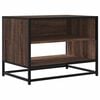 vidaXL telerikapp pruun tamm 61x40x46 cm Engineered Wood and Metal