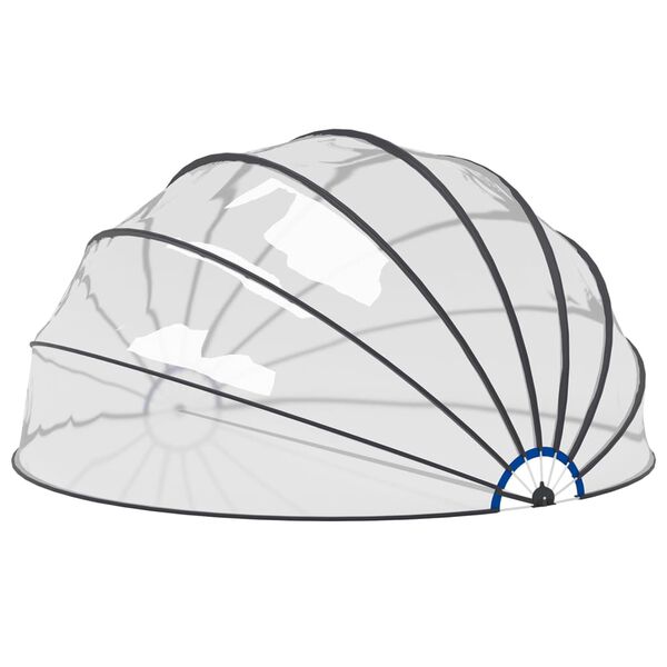 vidaXL basseinikuppel, 559x275 cm