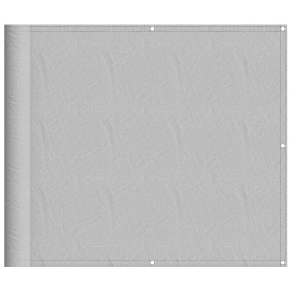 vidaXL r&otilde;dusirm, helehall, 90x800 cm, 100% pol&uuml;ester oxford