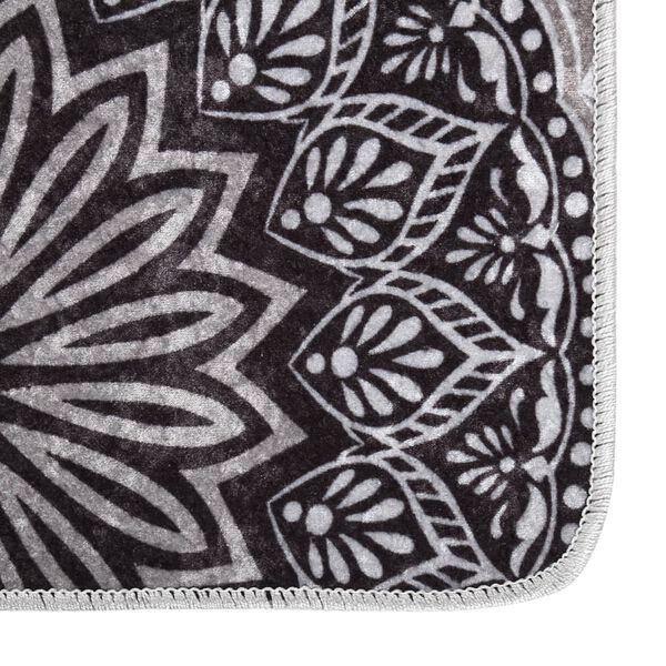 vidaXL vaip, pestav, 190 x 300, mitmevärviline, libisemisvastane