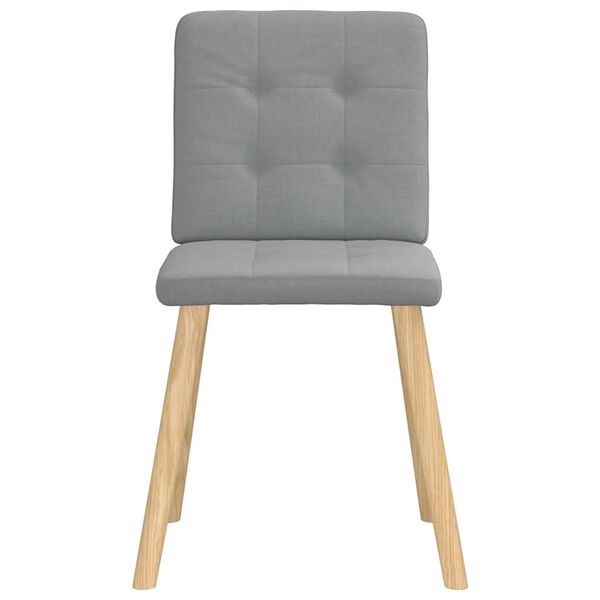 vidaXL s&ouml;&ouml;gitoolid 2 tk, helehall, kangas