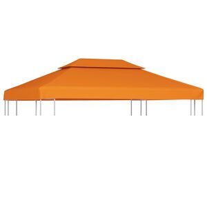 vidaXL varikatuse asenduskate 310 g / m&sup2;, oranž, 3 x 4 m