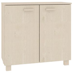 vidaXL puhvetkapp "HAMAR", meepruun, 85x35x80 cm, m&auml;nnipuit