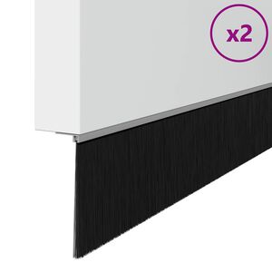 vidaXL Kruvitavad uksel&ouml;&ouml;kide tihendid 2 pcs H&otilde;bedane 100 cm