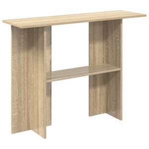 vidaXL Konsoollaud Sonoma tamm 100 x 30 x 75 cm Tehispuit
