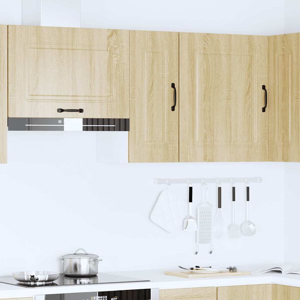 vidaXL k&ouml;&ouml;gi seinakapp, Kalmar, Sonoma tamm, tehispuit