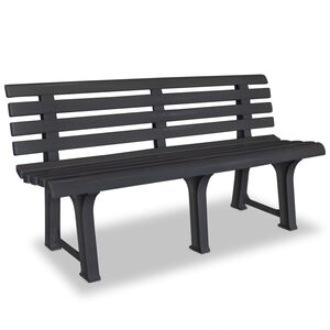 vidaXL aiapink 145,5 cm, plast, antratsiithall