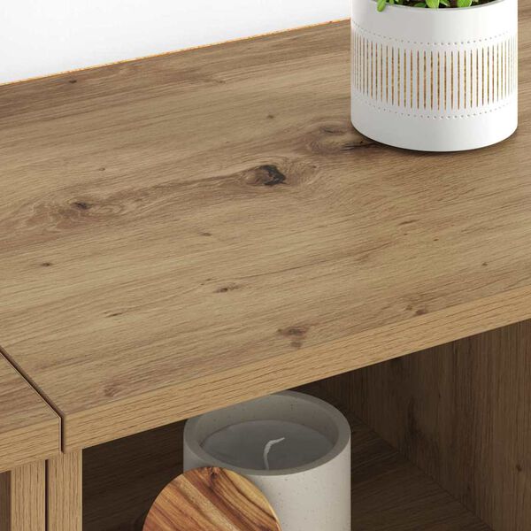 vidaXL Kappide k&uuml;lgedel 2 pcs K&auml;sit&ouml;&ouml;puu 60 x 35 x 70 cm Tehispuit