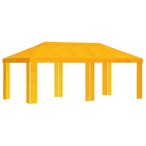 vidaXL Gazebo Kate 6 x 3 m Kollane Pol&uuml;ester 190