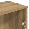 vidaXL telerikapp Artisan Oak 120x34x37 cm Engineered Wood