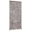 vidaXL putukakardin pruun ja valge, 100 x 220 cm, &scaron;enill