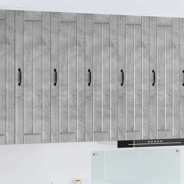 vidaXL K&ouml;&ouml;gikapp Betoonhall 30 x 31 x 100 cm Tehispuit