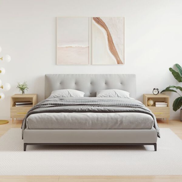 vidaXL &ouml;&ouml;kapid 2 tk, Sonoma tamm, 40 x 35 x 47,5 cm, tehispuit