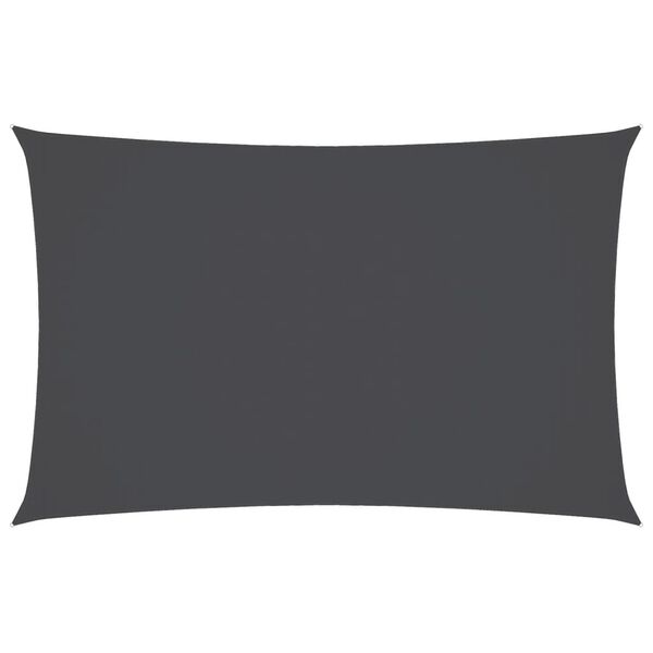 vidaXL oxford-kangast päikesepuri, ristkülik, 3 x 6 m, antratsiithall