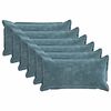 vidaXL Diivanipadi 6 tk HOUTEN Sinine 40 x 70 cm &Scaron;en&uuml;&uuml;lfabric