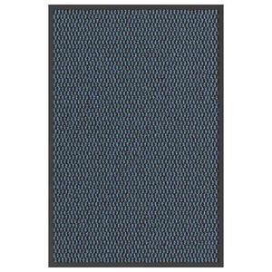 vidaXL uksematt, sinine, 60 x 90 cm