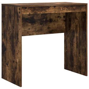 vidaXL Laud Suitsetatud tamm 80 x 40 x 76 cm