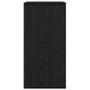 vidaXL K&otilde;ide sahtliga Must tamm 60 x 39 x 80 cm Tehispuit