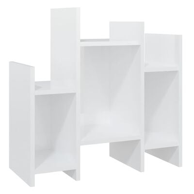 vidaXL kummut, kõrgläikega valge, 60 x 26 x 60 cm, puitlaastplaat