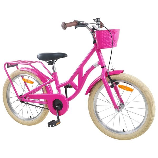 vidaXL Laste Bike 20 Tolli vanuses 6-11 aastat Tumepink
