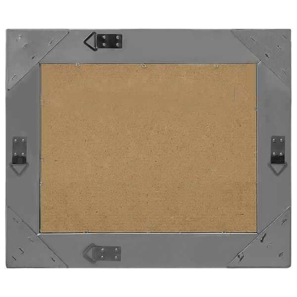 vidaXL barokkstiilis seinapeegel 50 x 40 cm, must