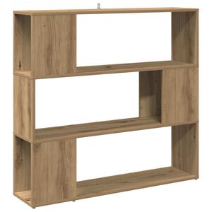 vidaXL raamatukapp/toajagaja Artisan tamm 100x24x94 cm