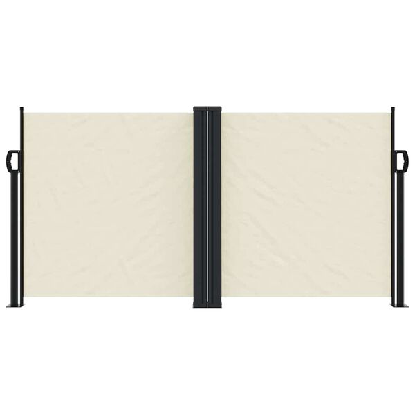 vidaXL lahtit&otilde;mmatav k&uuml;lgsein, kreemjas, 120 x 1200 cm