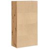 vidaXL raamaturiiul Artisian Oak 60x30x114 cm Engineered Wood