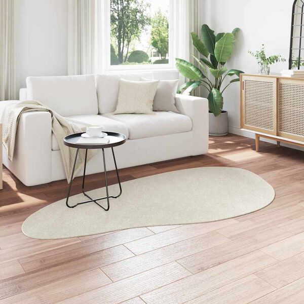 vidaXL Vaip HUARTE cream 100 x 200 cm Polüester