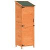 vidaXL Aiashed Pruun 59,5 x 56 x 176,5 cm Tehispuit