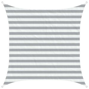 vidaXL P&auml;ikesepuri Helehall ja valge 2 x 2 m 100% pol&uuml;ester Oxford