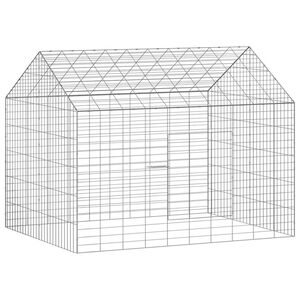 vidaXL K&uuml;&uuml;liku Aedik H&otilde;bedane 100 x 78 x 78 cm Tsinkteras