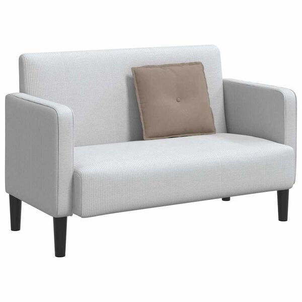 vidaXL Seljatugi padi Pruunikashall 50 x 45 cm Mikrofiber kangas