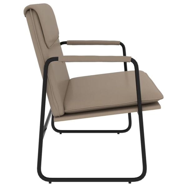 vidaXL pink, cappuccino, 100 x 64 x 80 cm, kunstnahk