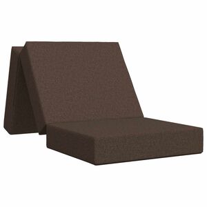 vidaXL Kokkupandav diivanvoodi 90 x 63 x 45 cm Pruunikashall
